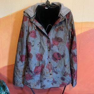 Roxy Rose Sport Jacket Hooded Medium
